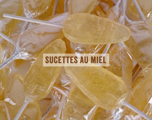 Sucettes au miel Pinson