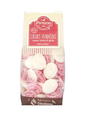 Bonbons cœurs vendéens