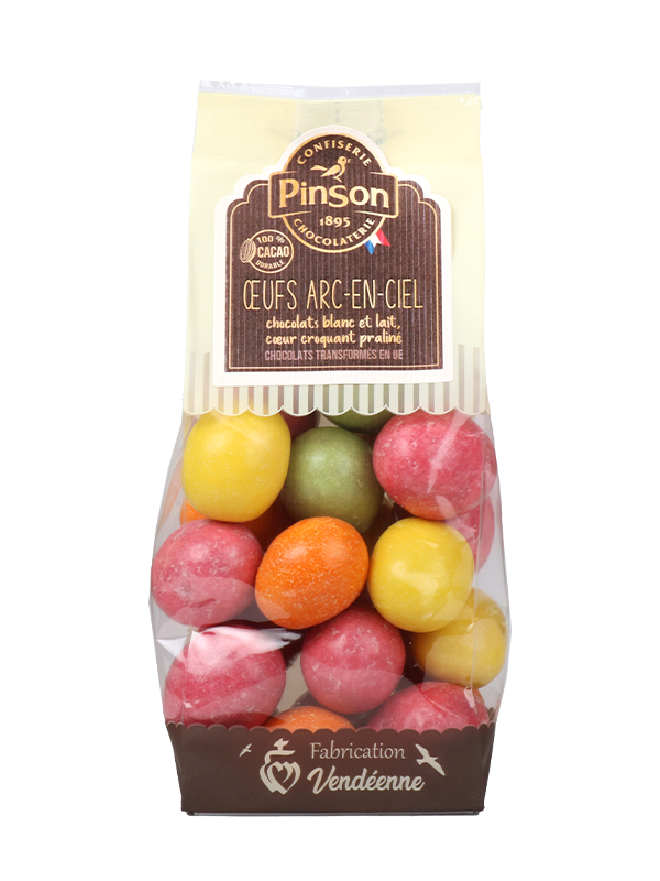 Oeufs de Pâques colorés