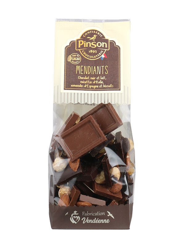 MENDIANTS de la chocolaterie Pinson