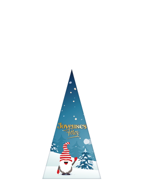 Sapin lutin billes céréales chocolat au lait Pinson