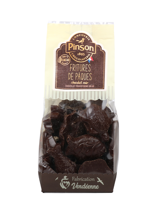 Fritures de Pâques chocolat noir