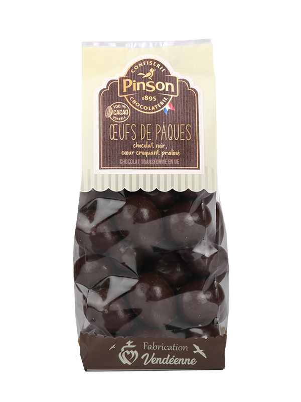 Oeufs de Pâques chocolat noir