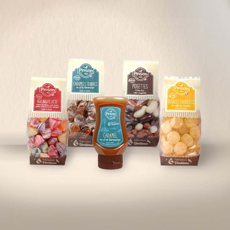 Nouvelle gamme Confiserie Pinson