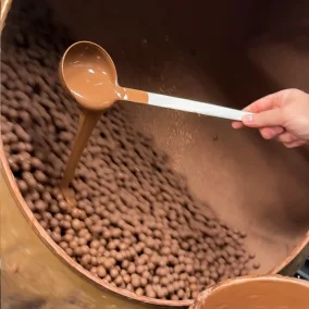 Fabrication enrobage chocolat