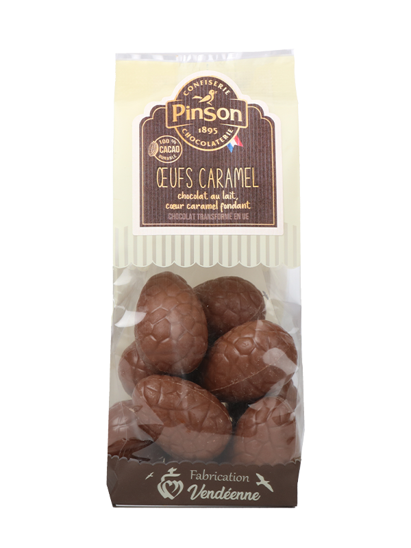 Oeufs caramel - Confiserie Pinson